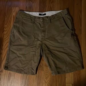 Vans khaki shorts